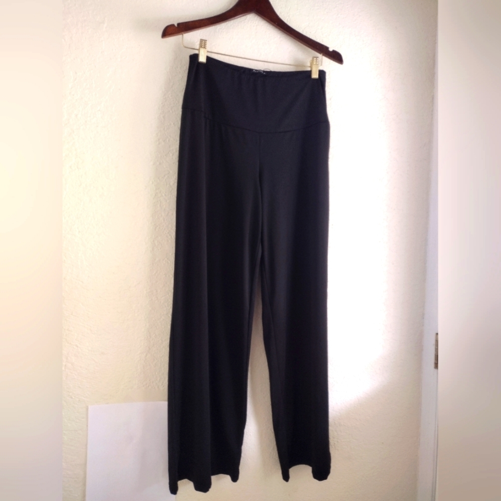 Arolina Wide Leg Stretchy Yoga Pants - Picture 4 of 6